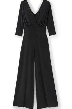 Soft Surroundings 3/4 Sleeve Penelope Jumpsuit| Dresses|Jumpsuits