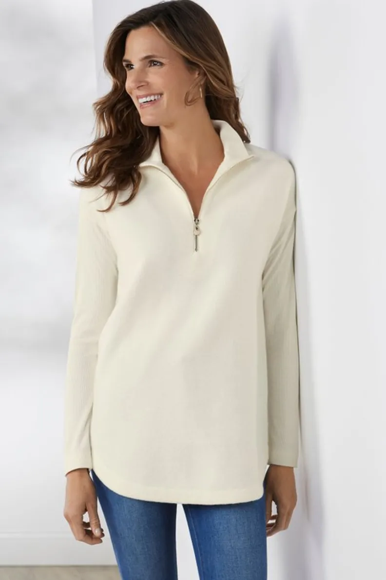 Soft Surroundings Adalyn Pullover Tunic| Tops