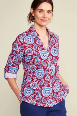 Soft Surroundings Addison Gauze Big Shirt| Tops