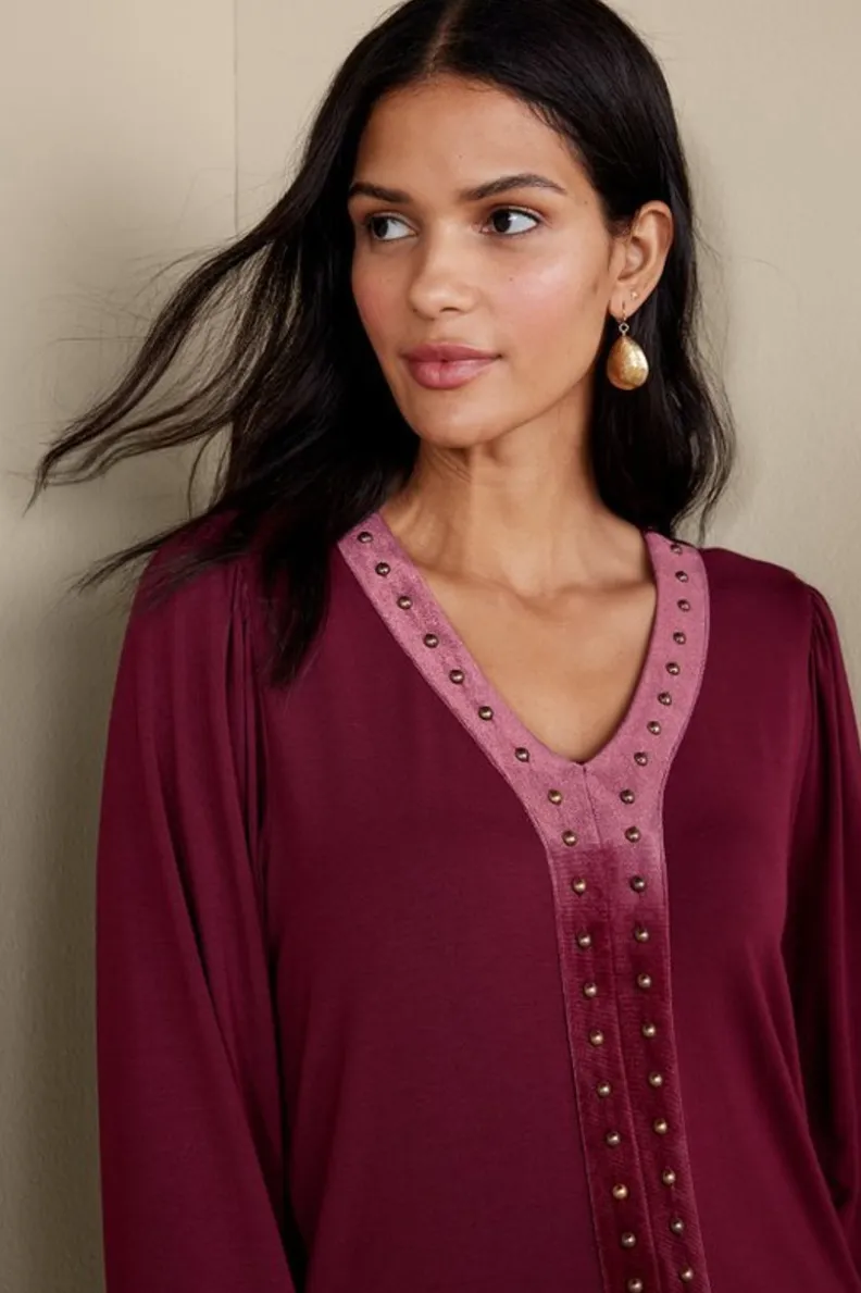 Soft Surroundings Adornment Top| Tops