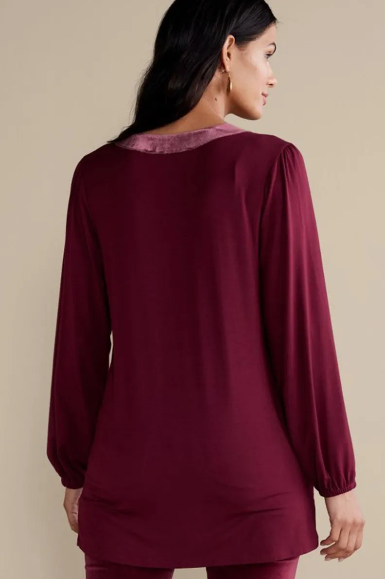 Soft Surroundings Adornment Top| Tops