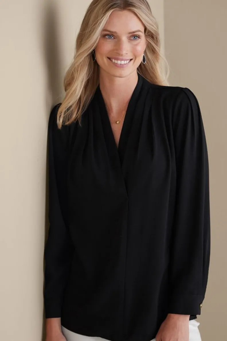 Soft Surroundings Akira Blouse| Tops