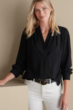 Soft Surroundings Akira Blouse| Tops