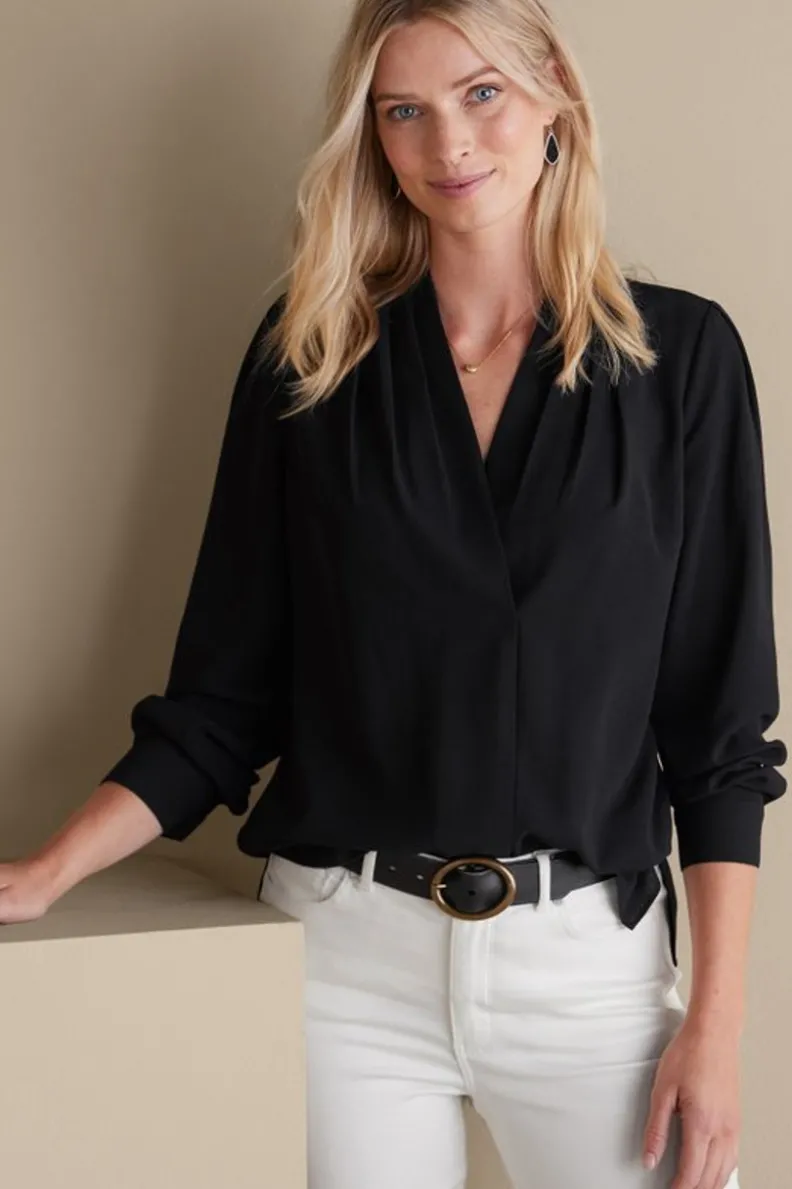 Soft Surroundings Akira Blouse| Tops