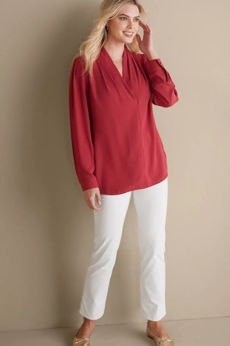 Soft Surroundings Akira Blouse| Tops