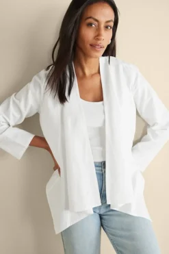 Soft Surroundings Alicante Linen Blend Topper| Tops|Toppers