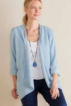 Soft Surroundings Alicante Tencel™ Topper| Toppers|Jackets & Coats