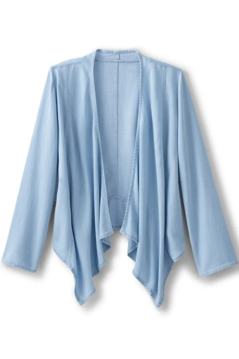 Soft Surroundings Alicante Tencel™ Topper| Toppers|Jackets & Coats