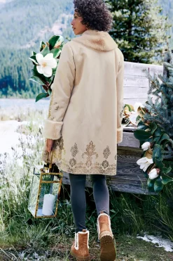 Soft Surroundings Anastasia Faux Shearling Coat| Jackets & Coats