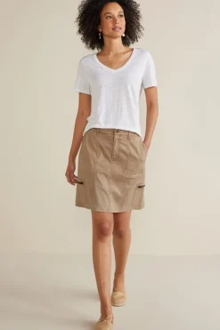 Soft Surroundings Antigua Utility Skort| Pants|Skirts