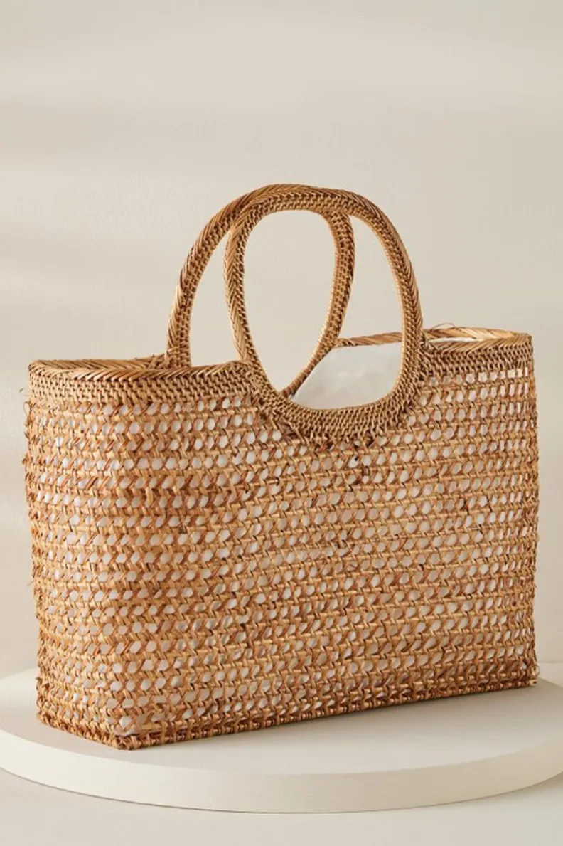 Soft Surroundings April Woven Bag| Handbags