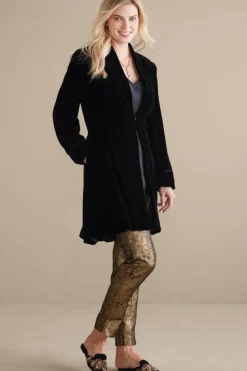 Soft Surroundings Aria Velvet Jacket| Jackets & Coats