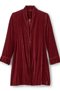 Soft Surroundings Aria Velvet Jacket| Jackets & Coats