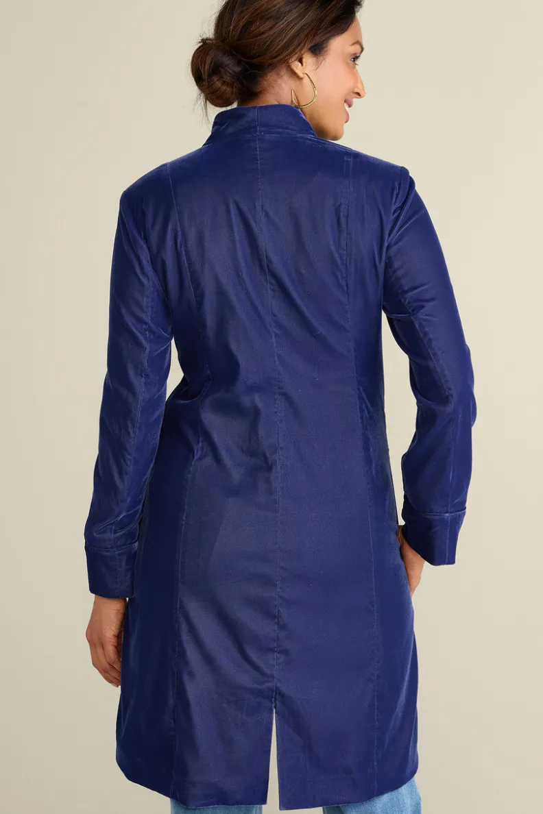 Soft Surroundings Aria Velvet Jacket| Jackets & Coats