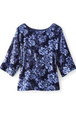 Soft Surroundings Aria Velvet Top| Tops