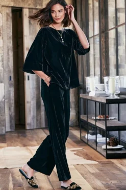 Soft Surroundings Aria Velvet Top| Tops
