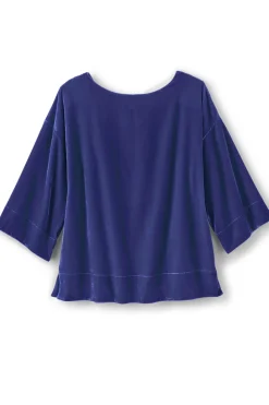 Soft Surroundings Aria Velvet Top| Tops