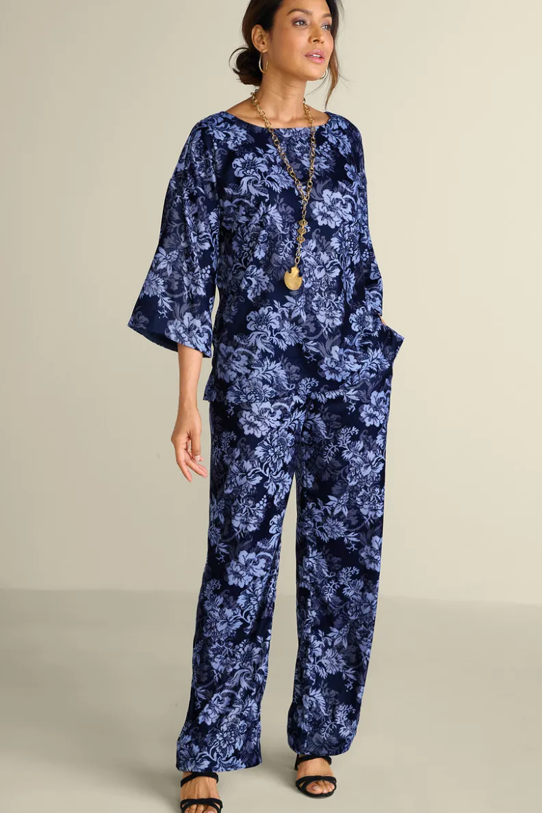 Soft Surroundings Aria Velvet Top| Tops