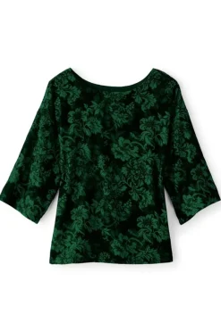 Soft Surroundings Aria Velvet Top| Tops