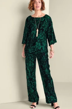 Soft Surroundings Aria Velvet Top| Tops