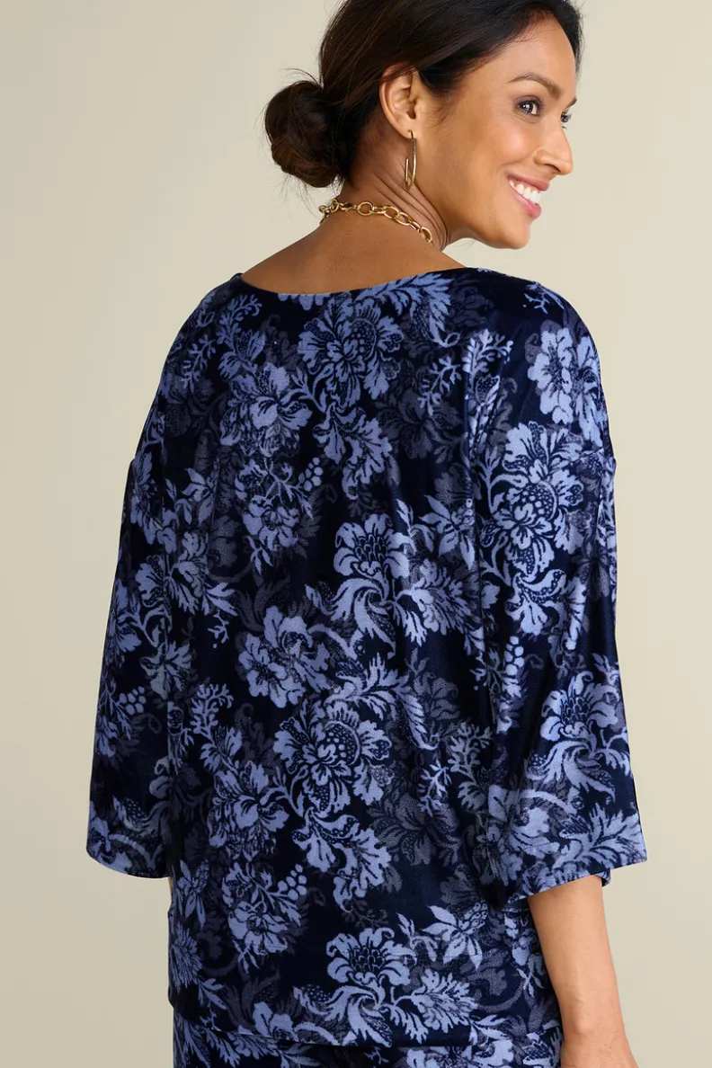 Soft Surroundings Aria Velvet Top| Tops