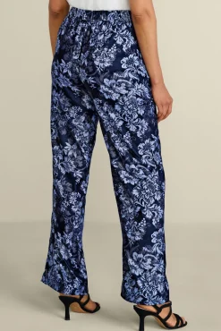 Soft Surroundings Aria Velvet Wide Leg Pants| Pants