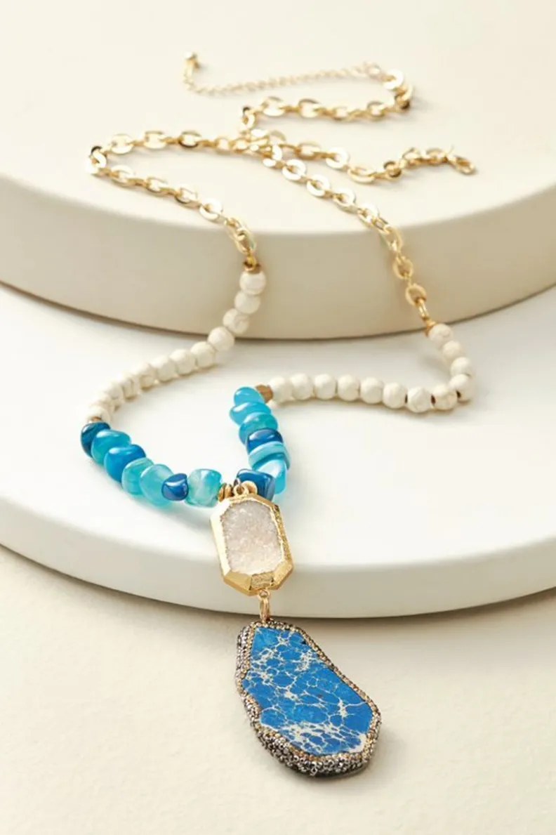 Soft Surroundings Aviana Reversible Pendant Necklace| Jewelry|Necklaces