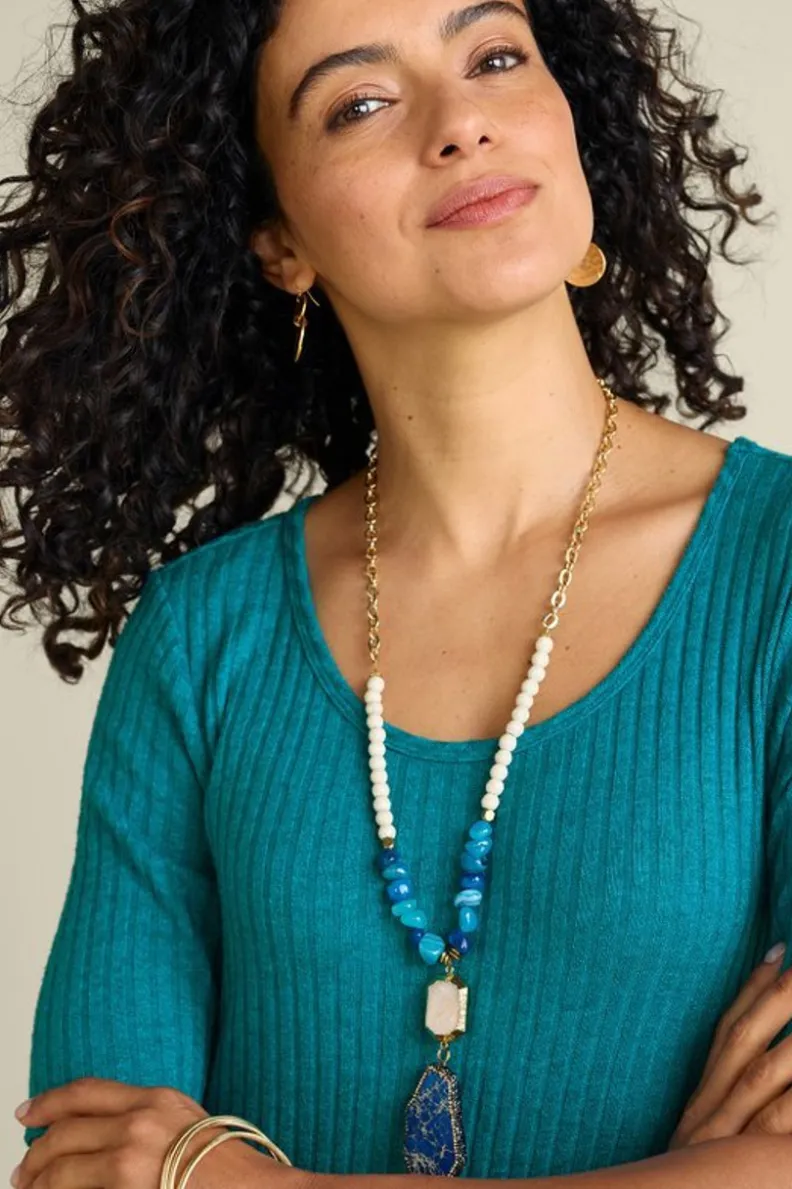 Soft Surroundings Aviana Reversible Pendant Necklace| Jewelry|Necklaces