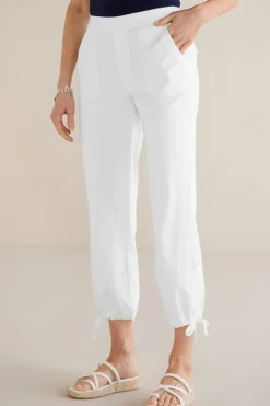 Soft Surroundings Barbados Convertible Crop Pants| Pants