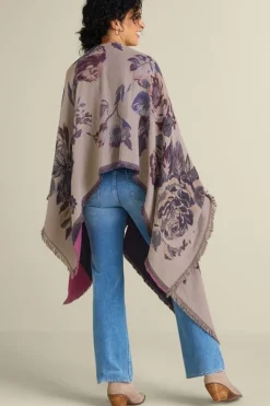 Soft Surroundings Beatrix Floral Wrap| Toppers|Jackets & Coats