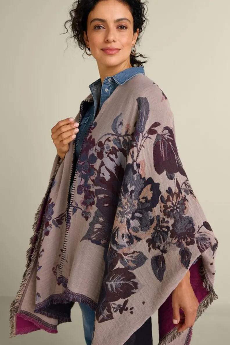 Soft Surroundings Beatrix Floral Wrap| Toppers|Jackets & Coats