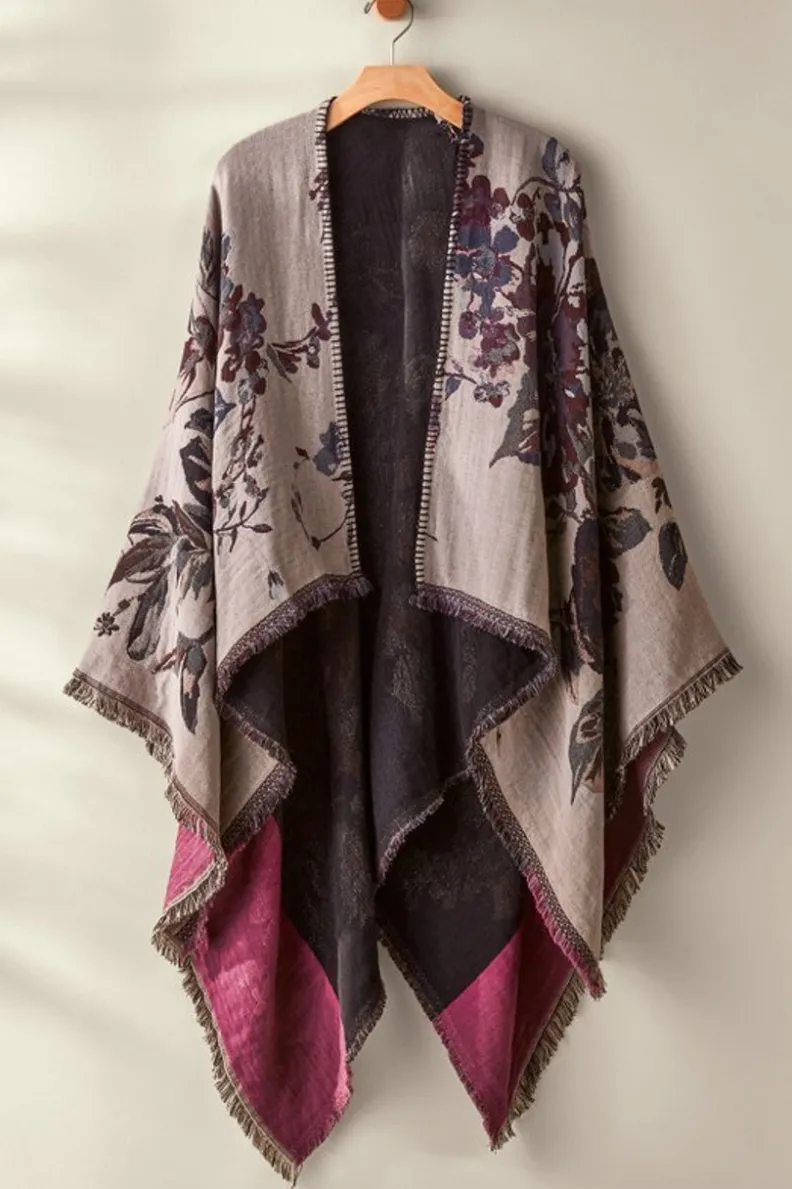 Soft Surroundings Beatrix Floral Wrap| Toppers|Jackets & Coats