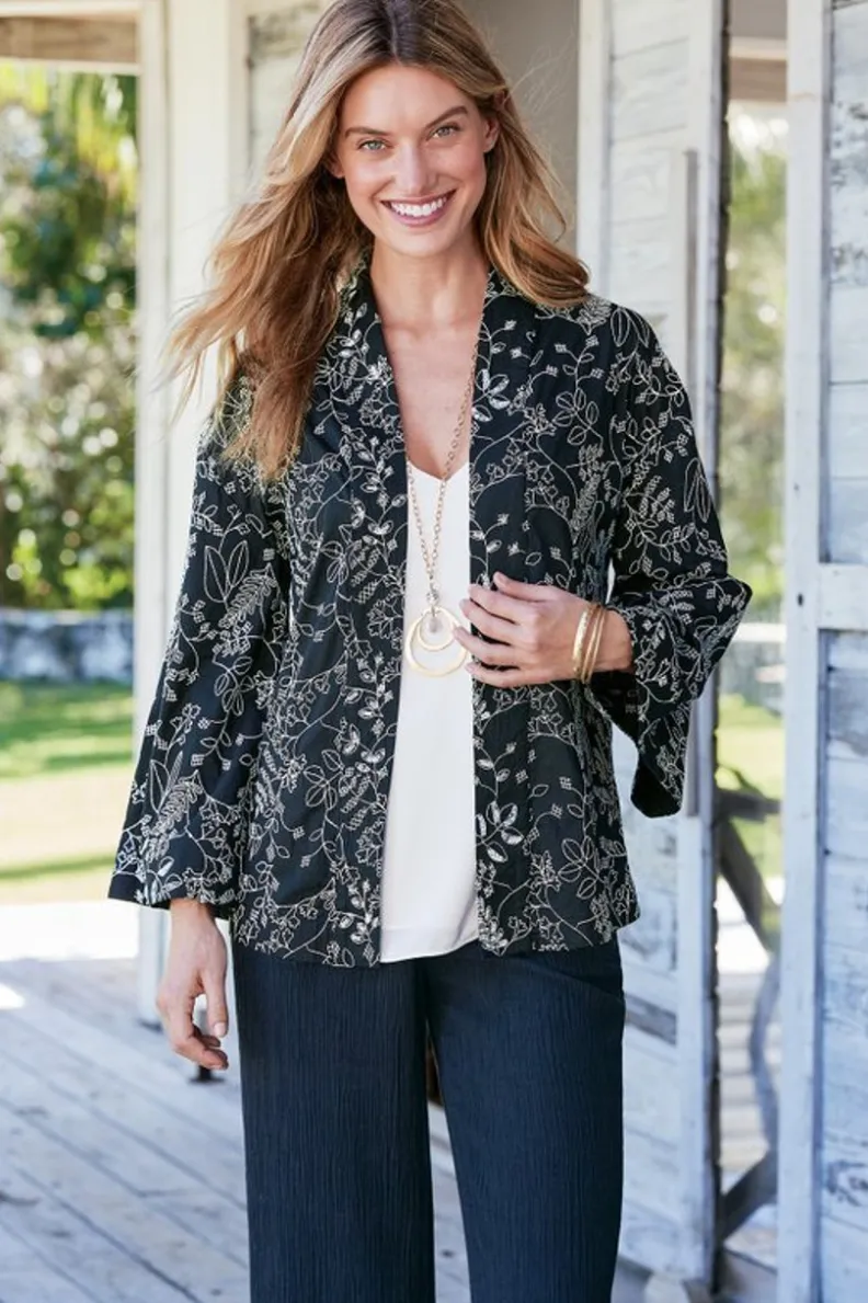 Soft Surroundings Beatrix Topper| Toppers|Jackets & Coats
