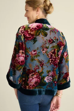 Soft Surroundings Bercy Velvet Topper| Toppers|Jackets & Coats
