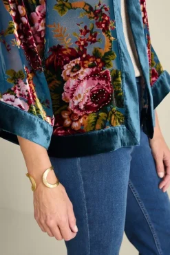 Soft Surroundings Bercy Velvet Topper| Toppers|Jackets & Coats