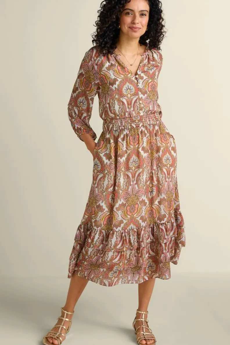 Soft Surroundings Betsey Midi Dress| Dresses