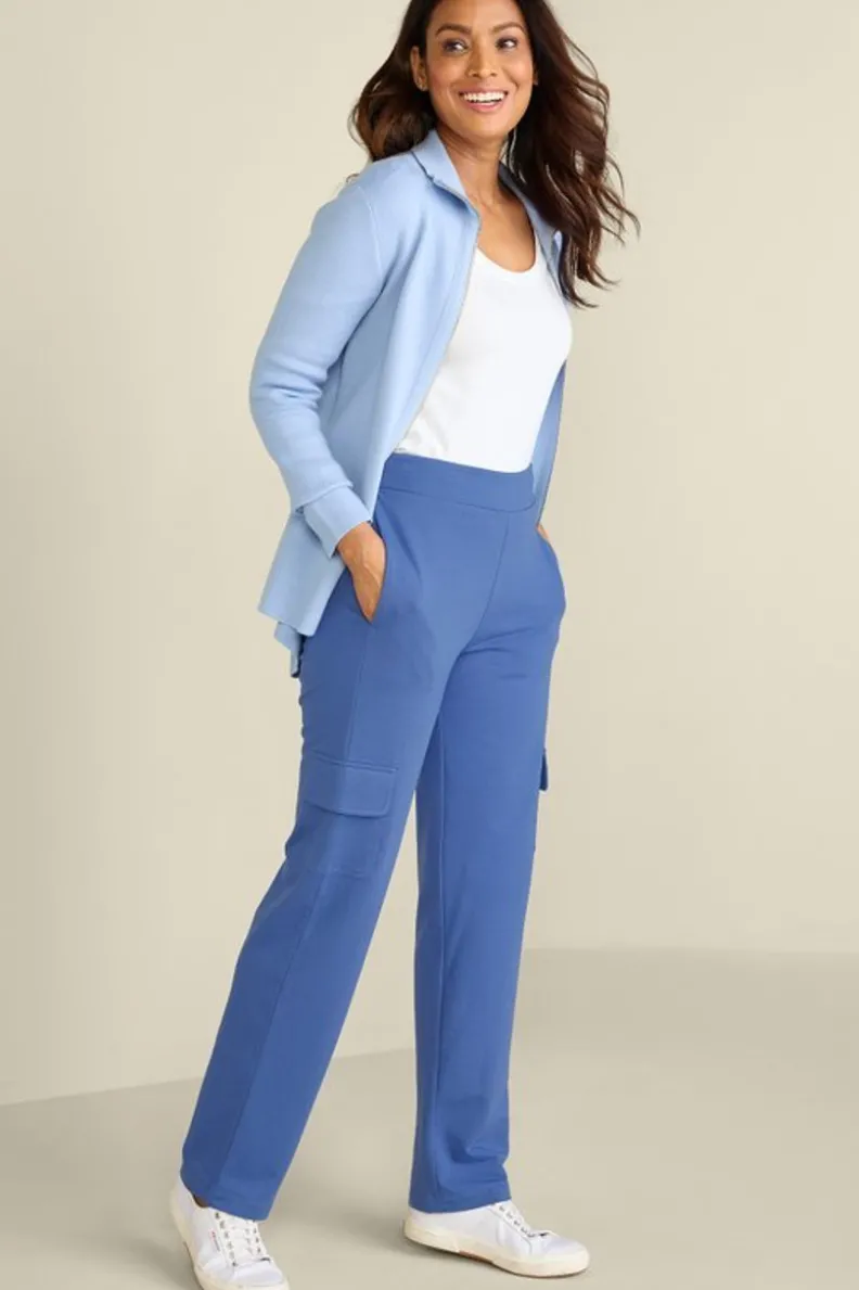 Soft Surroundings Birdie French Terry Cargo Pants| Pants