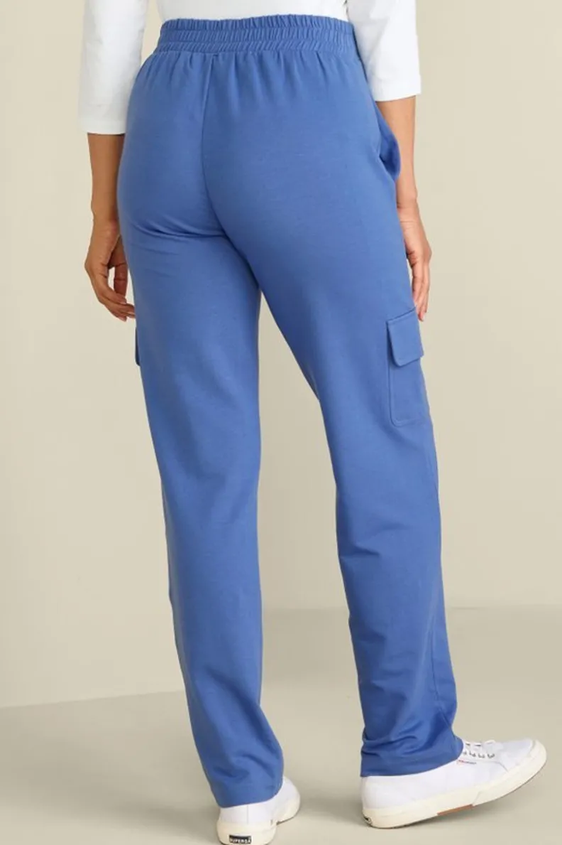 Soft Surroundings Birdie French Terry Cargo Pants| Pants