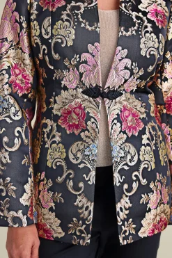 Soft Surroundings Branca Jacquard Jacket| Jackets & Coats