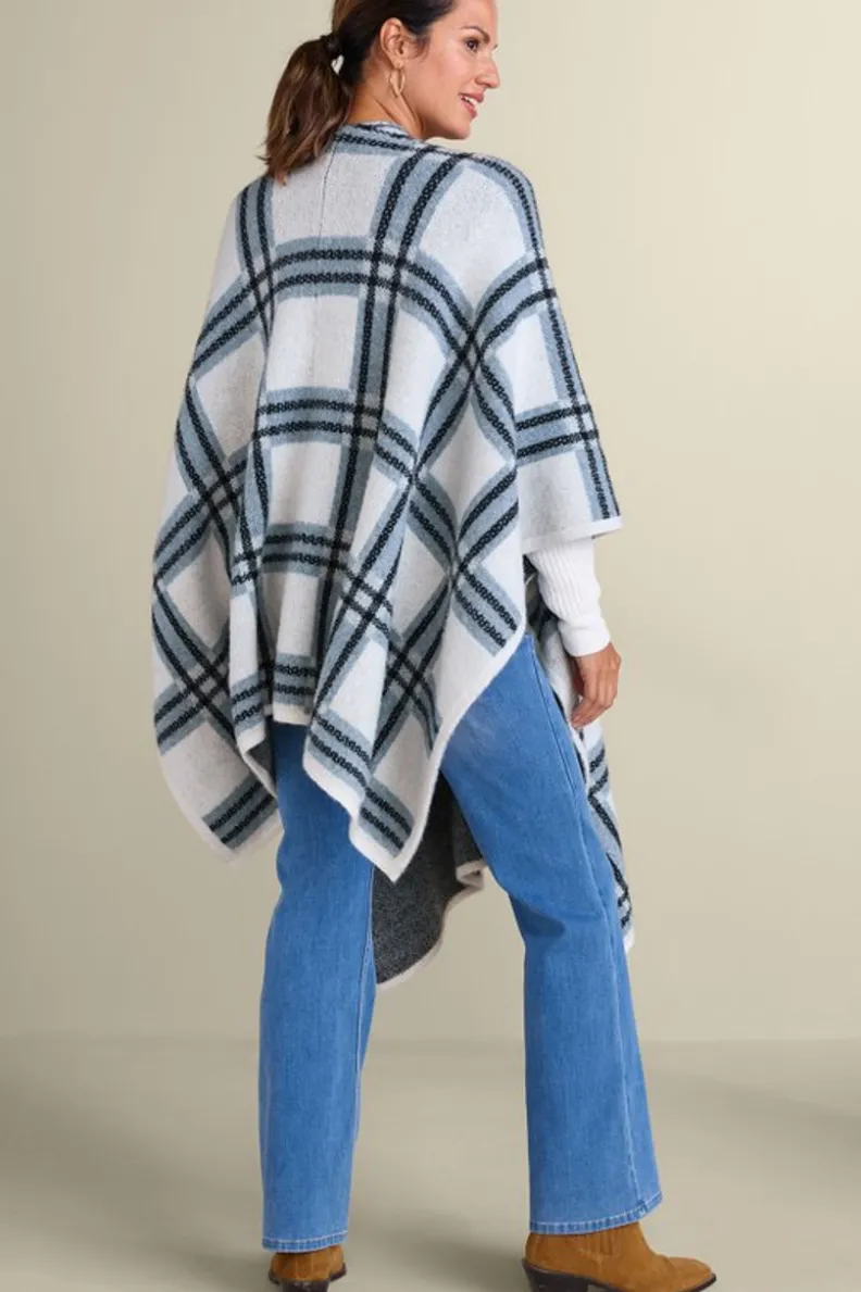 Soft Surroundings Braunwyn Plaid Wrap| Scarves & Wraps