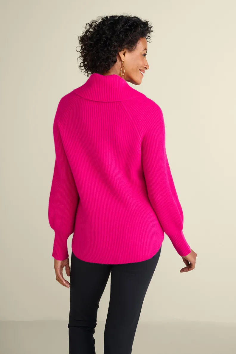 Soft Surroundings Calanthe Cashmere Pullover| Tops|Sweaters & Cardigans