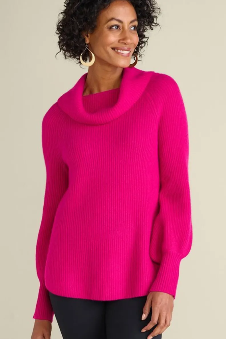 Soft Surroundings Calanthe Cashmere Pullover| Tops|Sweaters & Cardigans