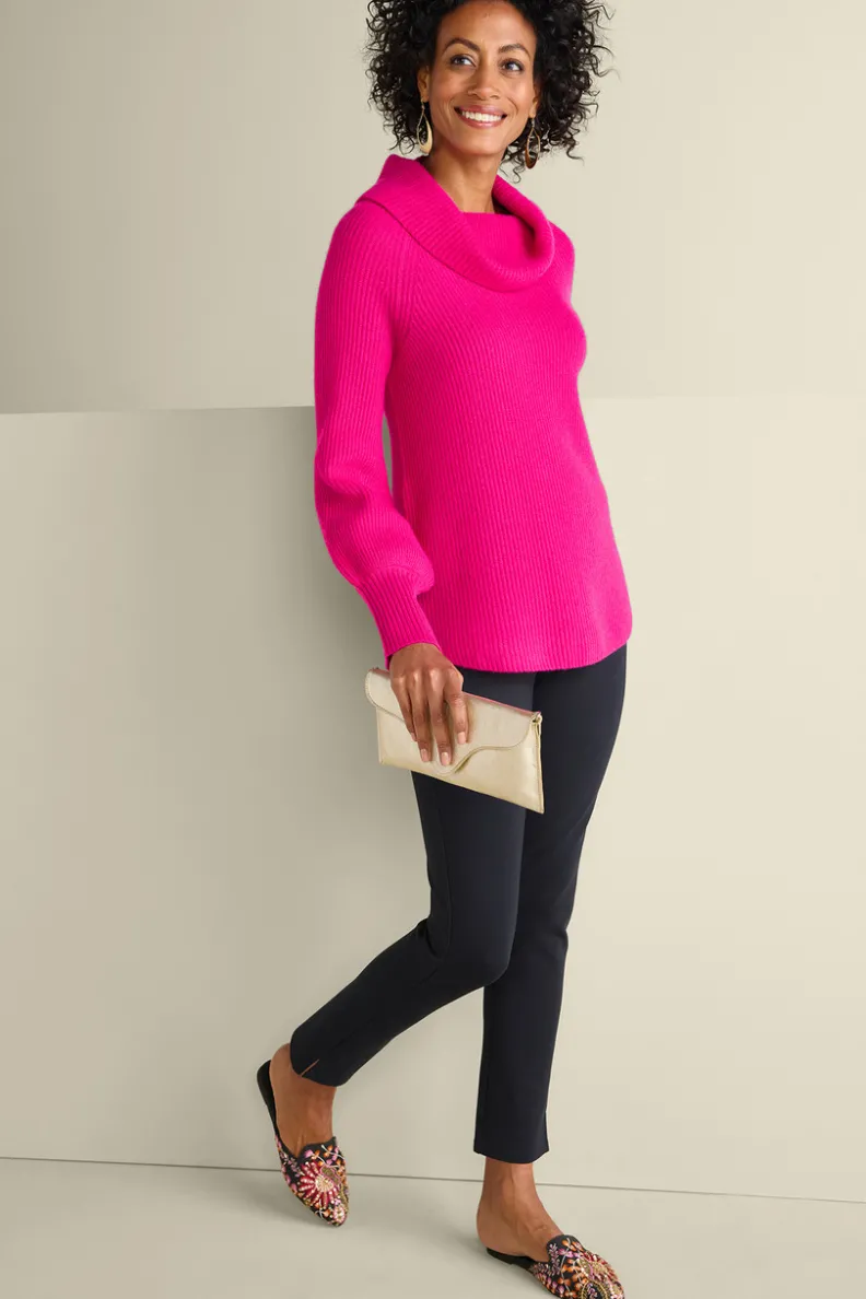 Soft Surroundings Calanthe Cashmere Pullover| Tops|Sweaters & Cardigans
