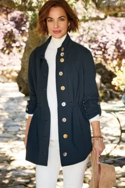 Soft Surroundings Caprice French Terry Jacket| Jackets & Coats