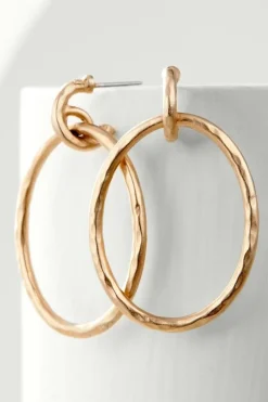 Soft Surroundings Cassini Hoop Earring| Jewelry|Earrings