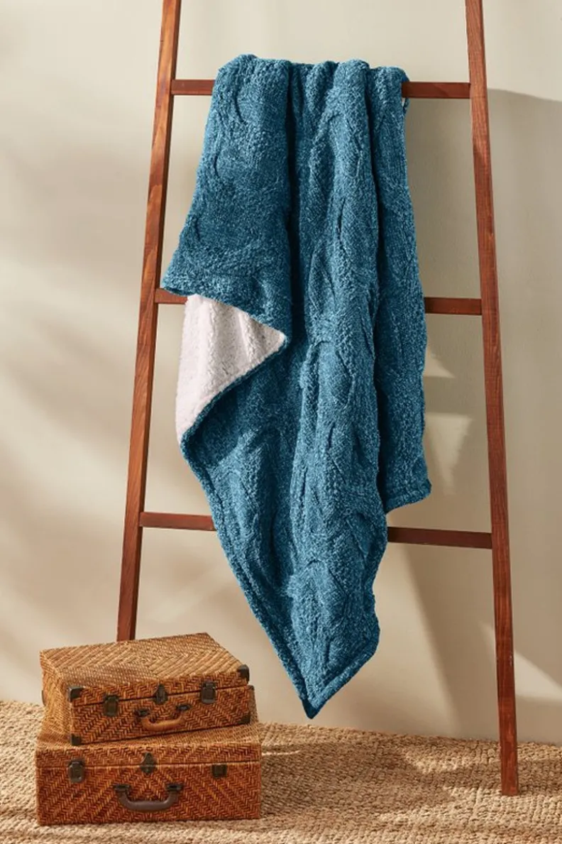 Soft Surroundings Cecilia Chenille Throw| Bedding
