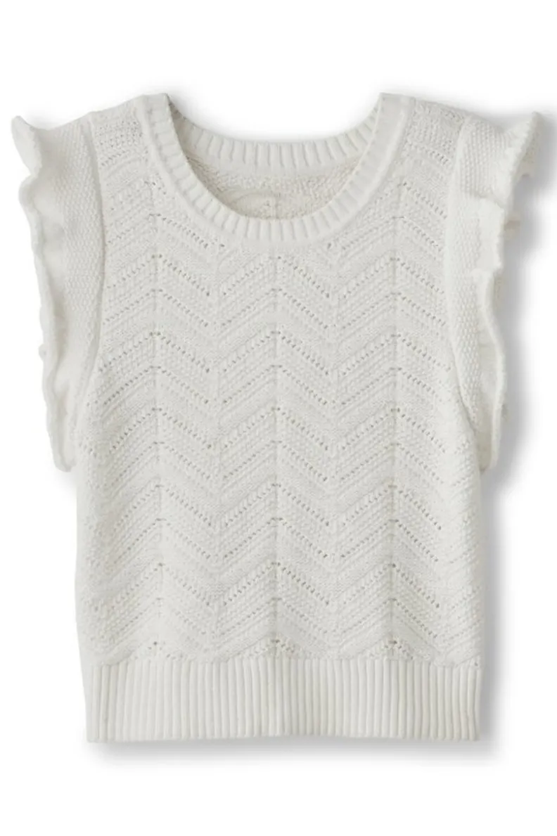 Soft Surroundings Celina Flutter Sleeve Sweater| Tops|Sweaters & Cardigans
