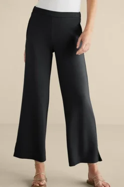 Soft Surroundings Ceri Knit Wide-Leg Pants| Pants