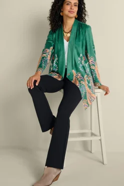 Soft Surroundings Chouteau Faux Suede Jacket| Toppers|Jackets & Coats