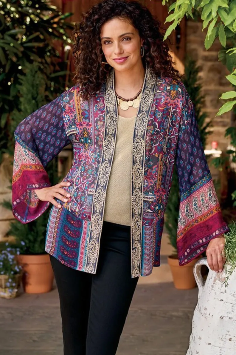 Soft Surroundings Cindra Topper| Toppers|Jackets & Coats